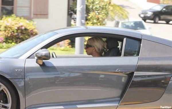 Lady Gaga's Audi R8